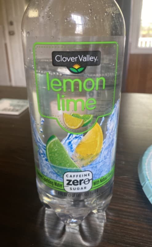 Clover Valley Lemon Lime Sparkling Water