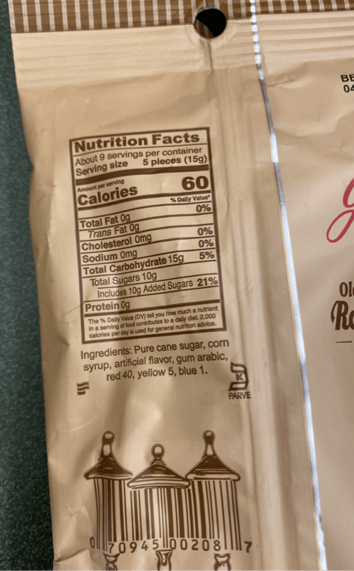 Gilliam Old Fashioned Root Beer Sanded Drops