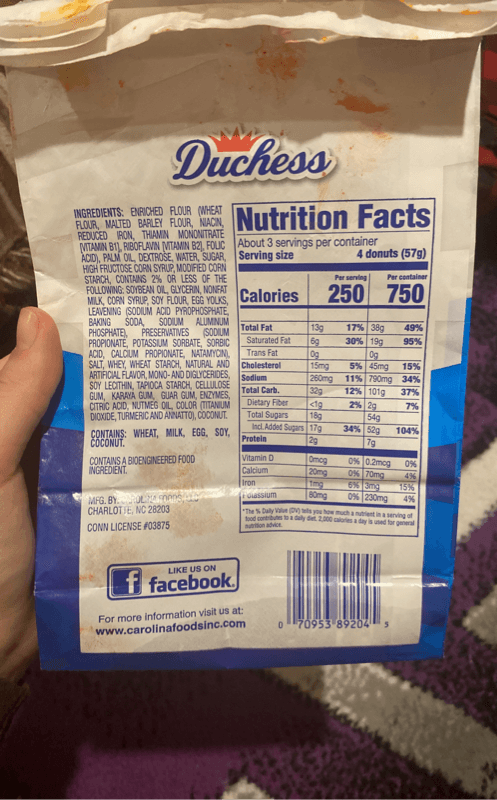 Duchess Powdered Sugar Donuts