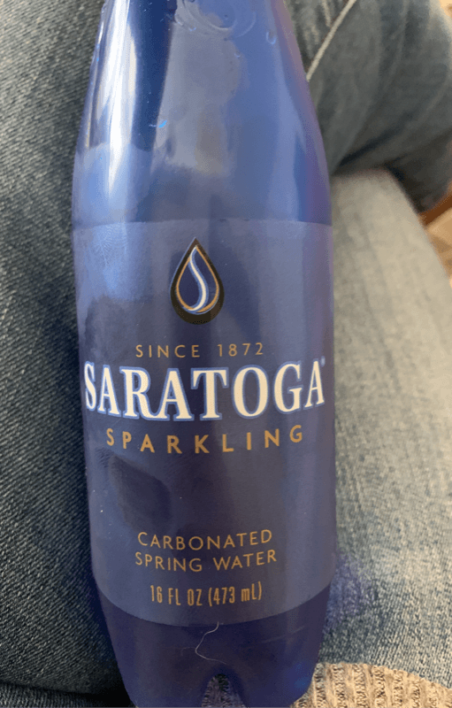 Saratoga Sparkling Carbonated Spring Water