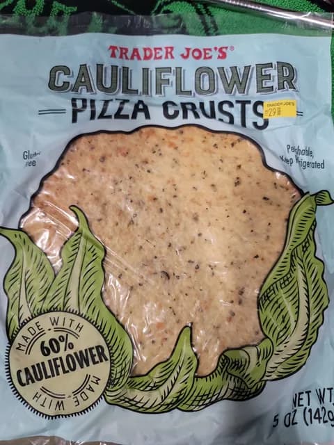 Is it Carrageenan Free? Trader Joe's Cauliflower Pizza Crusts