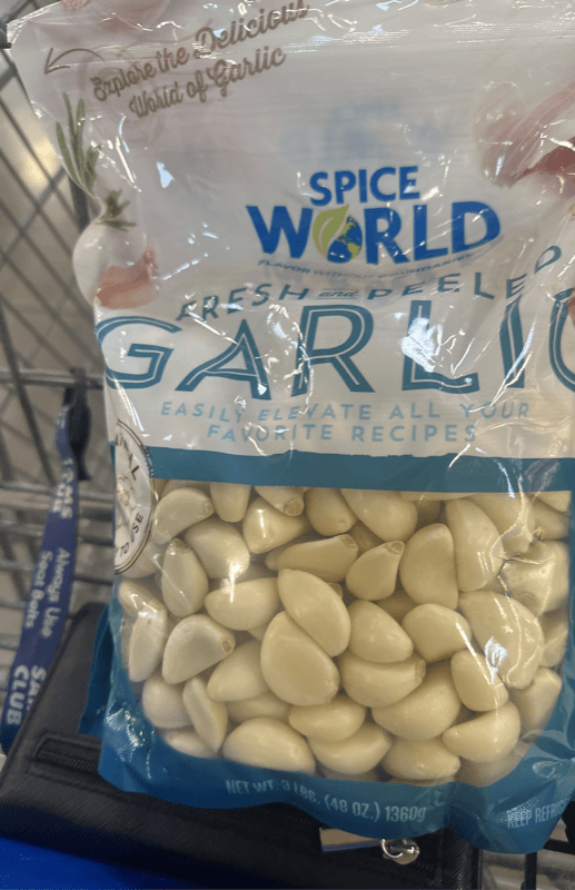 Spice World Inc Fresh And Peeled Garlic