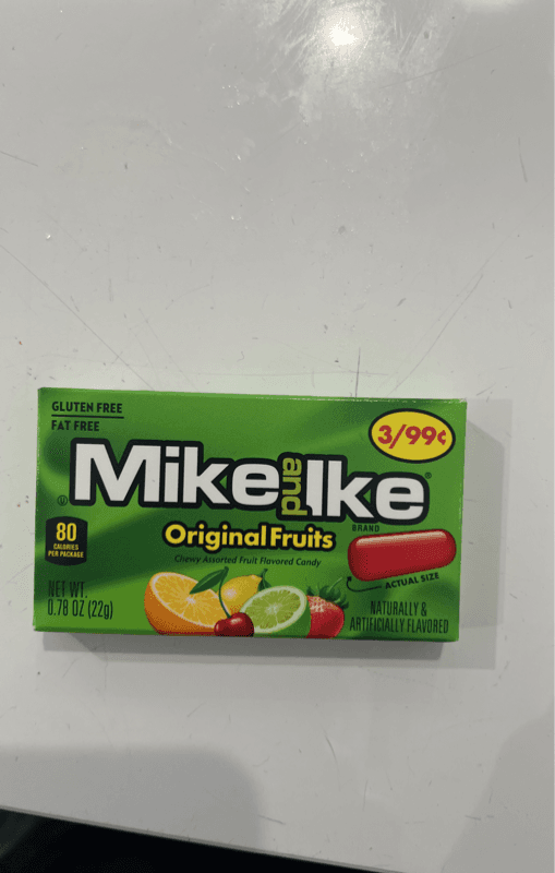 Mike And Ike Original Fruits