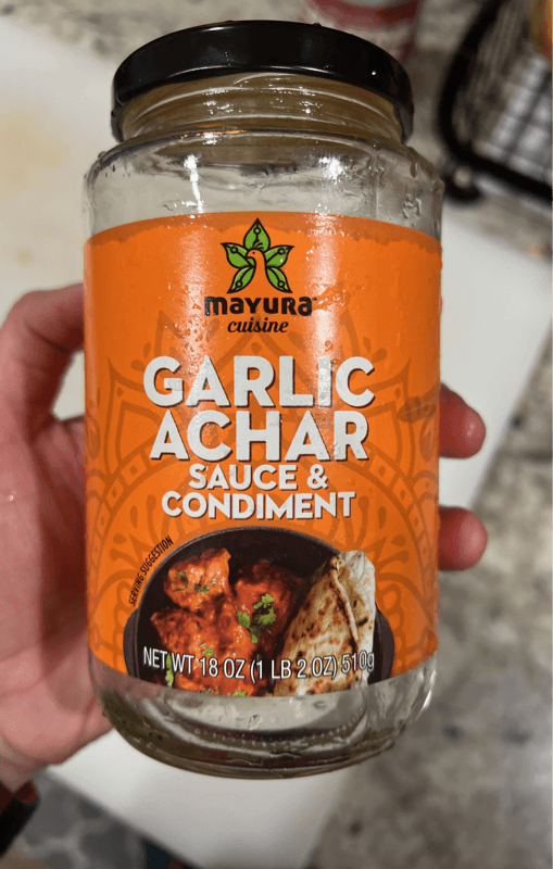 Mayura Cuisine Garlic Achar Sauce & Condiment