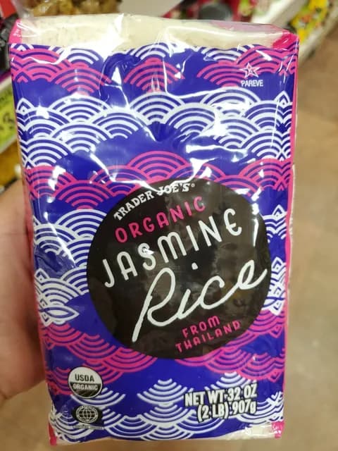 Trader Joe'S Organic Jasmine Rice From Thailand
