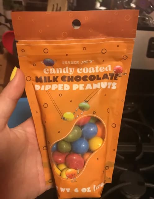 Trader Joe'S Candy Coated Milk Chocolate Dipped Peanuts