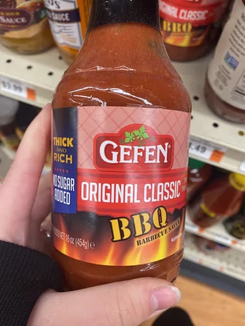 Gefen Original Classic Barbecue Sauce