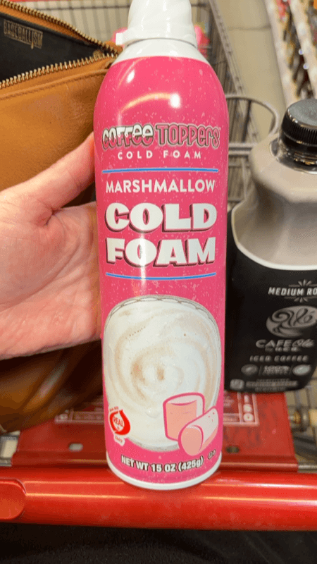 Coffee Toppers Marshmallow Cold Foam