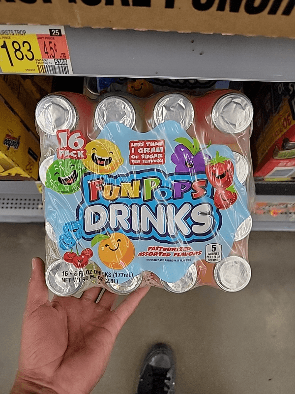 Fun Pops Drinks