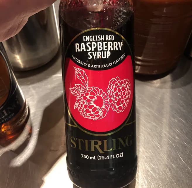 Stirling English Red Raspberry Syrup