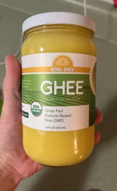 Vital Ghee Organic Clarified Butter