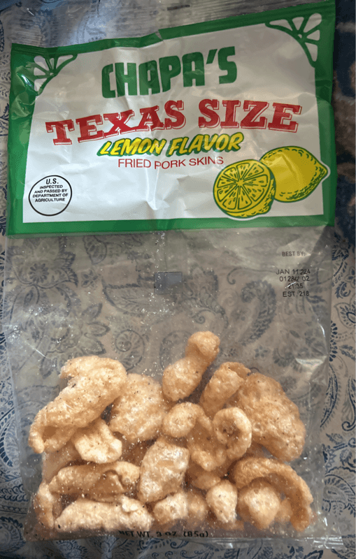 Chapa'S Texas Size Lemon Flavor Fried Pork Skins