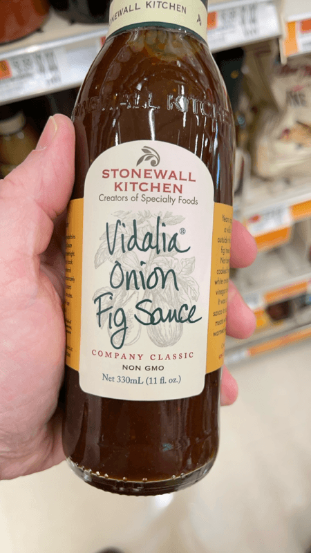Stonewall Kitchen Vidalia Onion Fig Sauce