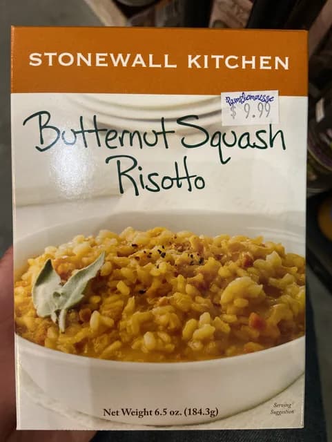 Stonewall Kitchen Butternut Squash Risotto