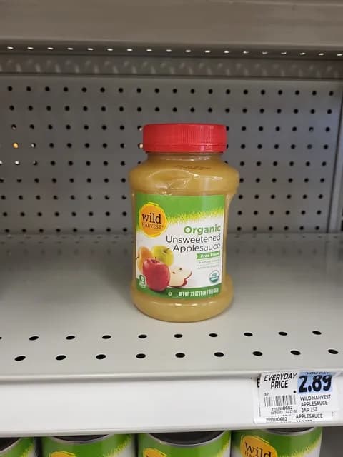 Wild Harvest Organic Unsweetened Applesauce
