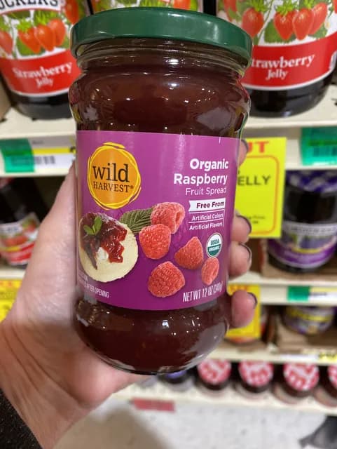 Wild Harvest Organic Raspberry Fruit Spread