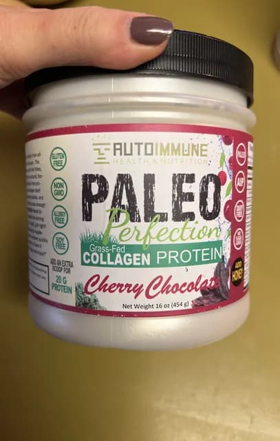Autoimmune Paleo Perfection Grass-Fed Collagen Protein Cherry Chocolate