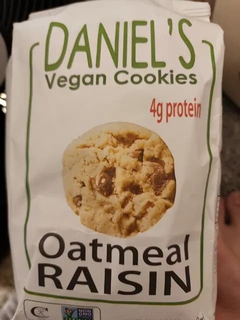 Daniel'S Oatmeal Raisin Vegan Cookies