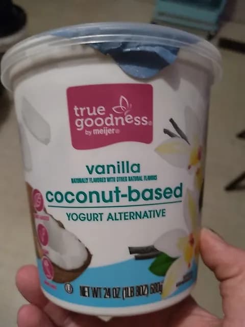 True Goodness By Meijer Vanilla Coconut-Based Yogurt Alternative