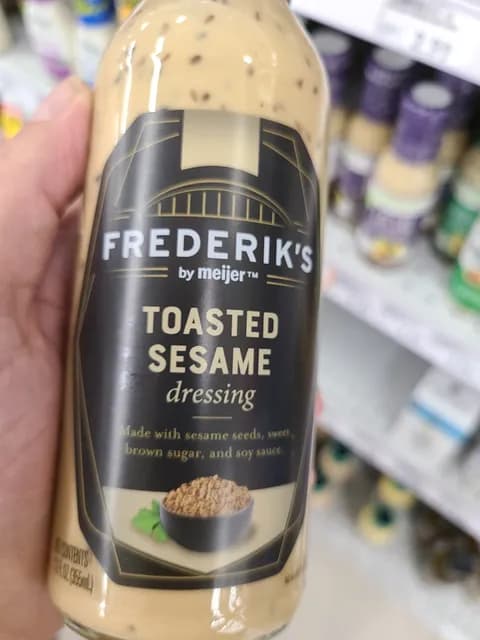 Frederik'S By Meijer Toasted Sesame Dressing