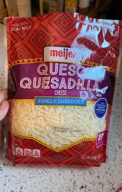 Meijer Queso Quesadilla Cheese Finely Shredded
