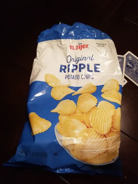 Meijer Original Ripple Potato Chips