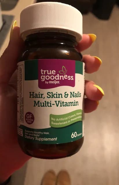 True Goodness By Meijer Hair, Skin & Nails Multi-Vitamin