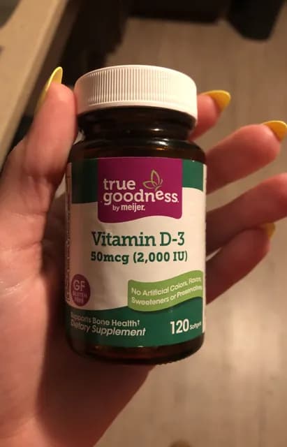 Meijer True Goodness Vitamin D-3 50Mcg (2,000 Iu