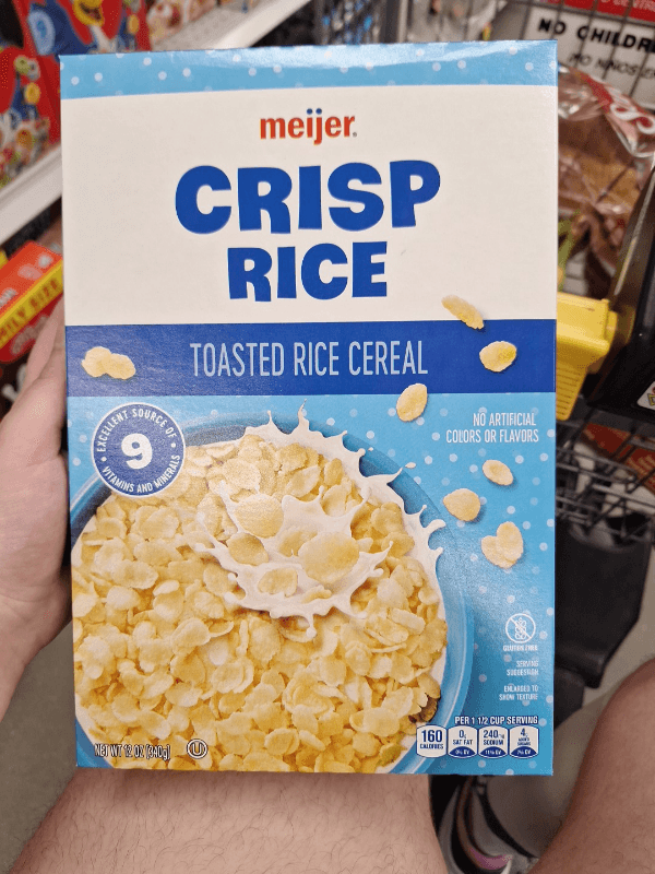 Meijer Crisp Rice Cereal