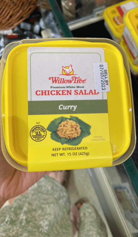 Willow Tree Premium White Meat Chicken Salad Curry