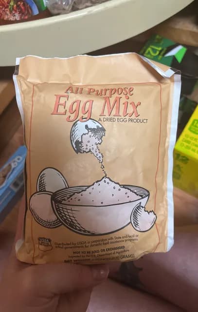 Usda Food All Purpose Egg Mix