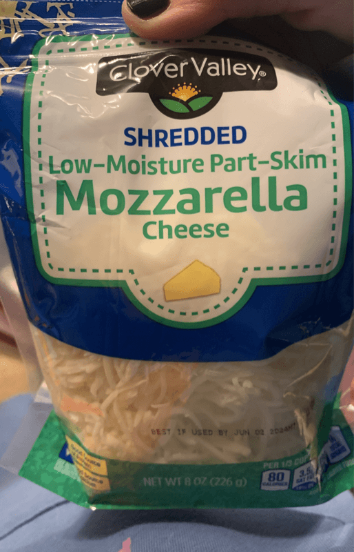 Clover Valley Shredded Low-Moisture Part-Skim Mozzarella Cheese