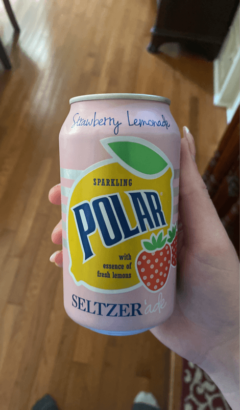 Polar Strawberry Lemonade Seltzer'Ade