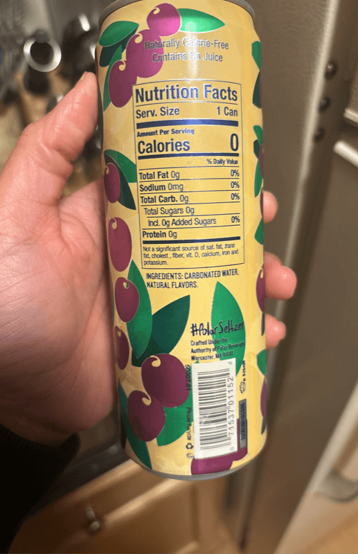 Polar Seltzer Black Cherry Vanilla Oz