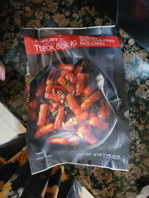 Trader Joe'S Tteok Bok Ki Korean Spicy Stir-Fried Rice Cakes