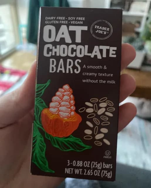 Trader Joe’s Oat Chocolate Bars