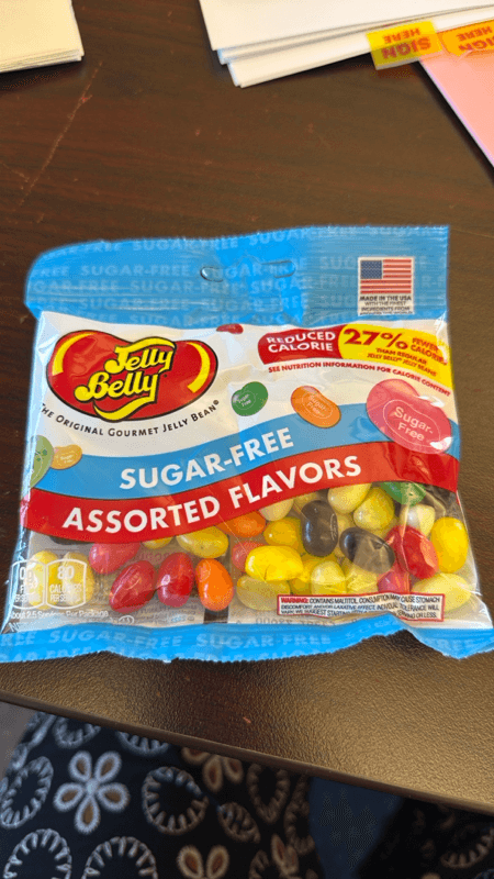 Jelly Belly Jelly Beans Sugar-Free Assorted Flavors