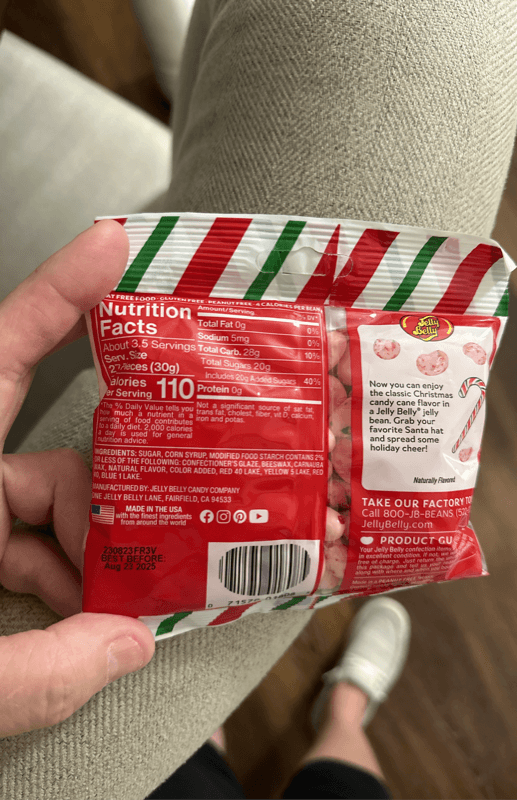 Jelly Belly Candy Cane