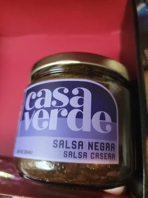 Casa Verde Salsa Negra