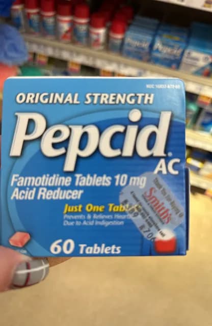 Original Strength Pepcid Acid Reducer