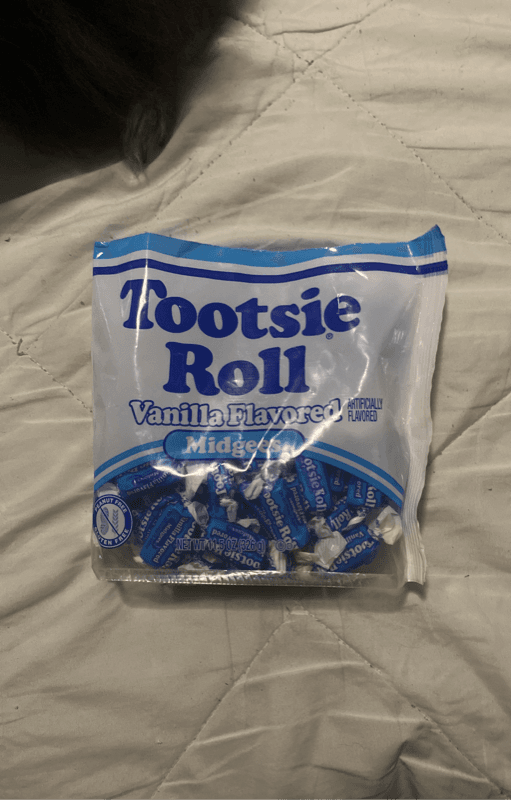 Tootsie Roll Vanilla Flavored Midgees