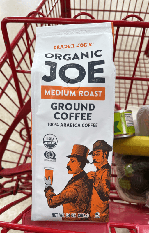 Trader Joe'S Organic Joe Medium Roast Ground Coffee 100% Arabica Coffee