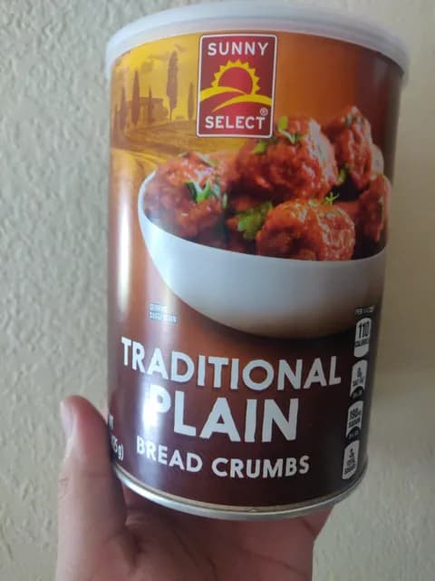 Sunny Select Traditional Plain Bread Crumbs