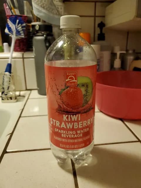 Sunny Select Kiwi Strawberry Sparkling Water Beverage
