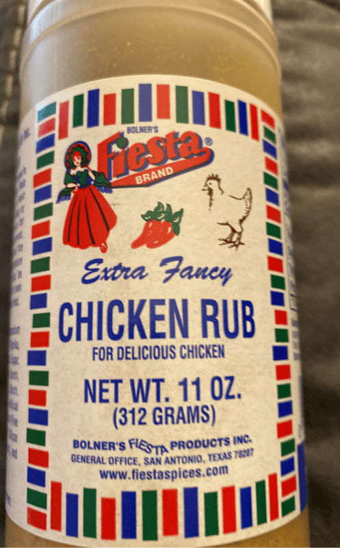 Bolner'S Fiesta Extra Fancy Chicken Rub