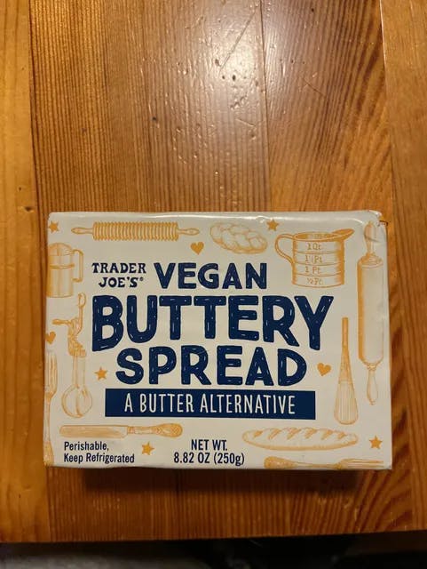 Is it Milk Free? Trader Joe's Vegan Buttery Spread