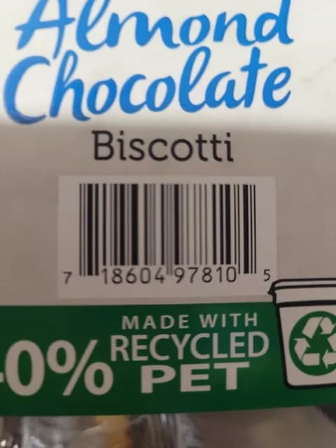 Nonni'S Almond Chocolate Biscotti