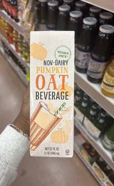 Is it Alpha Gal friendly? Trader Joe's Non-dairy Pumpkin Oat Beverage