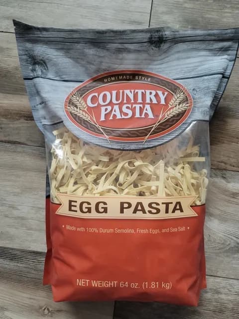 Country Pasta Homemade Style Egg Pasta