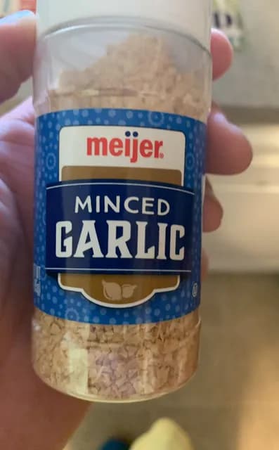 Meijer Minced Garlic